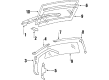 1986 Pontiac T1000 Wiper Arm Diagram - 20348265