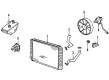 Chevy Cooling Fan Bracket Diagram - 22091878