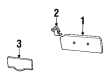 1990 Buick Century Side View Mirrors Diagram - 1741050