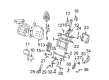 2002 Cadillac DeVille Seat Cushion Pad Diagram - 12493353