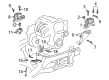 Chevy Equinox Engine Mount Bracket Diagram - 85511549