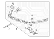 2017 Cadillac CTS Fender Splash Shield Diagram - 22824814