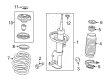 2016 Buick Regal Shock Absorber Diagram - 84039224