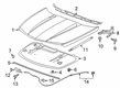 Cadillac Hood Latch Diagram - 84711414