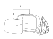 Chevy Side View Mirrors Diagram - 15246905
