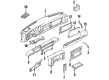 GMC S15 Jimmy Car Speakers Diagram - 15173233