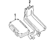 Pontiac Light Control Module Diagram - 25641713