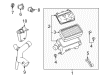 Saturn Air Filter Diagram - 90571339