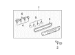 Cadillac XLR Fog Light Bulb Diagram - 15200611