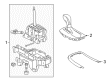 Buick Regal Shift Knob Diagram - 23459424