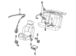 1994 Saturn SC2 Seat Belt Diagram - 21047450