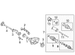 Cadillac Differential Diagram - 15095781