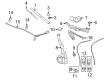 Saturn Wiper Pivot Diagram - 20785185
