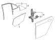 2020 Cadillac CT4 Door Seal Diagram - 84492361