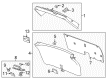 Cadillac Body Mount Hole Plug Diagram - 84249717