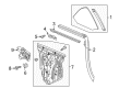 Chevy Camaro Window Regulator Diagram - 84476776