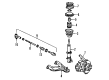 Cadillac CV Joint Diagram - 7845025