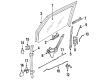 Chevy Window Regulator Diagram - 20446076