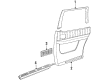 1996 Oldsmobile Silhouette Door Moldings Diagram - 10216348