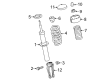 Cadillac Coil Springs Diagram - 84511953