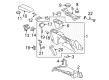 2006 Chevy Trailblazer Center Console Latch Diagram - 88986007