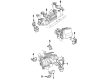 Cadillac Engine Torque Strut Mount Diagram - 3543124