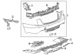 Cadillac CT5 Back Up Light Diagram - 84691122