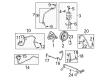 Saturn Power Steering Hose Diagram - 25792764