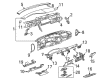 2004 Buick Regal Dash Panel Vent Portion Covers Diagram - 10430622