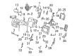 Chevy Silverado 2500 HD Belt Tensioner Bolt Diagram - 11516109