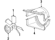 1992 GMC K2500 Fan Shroud Diagram - 15593186