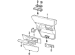 1996 Buick Park Avenue Door Armrest Diagram - 16668465