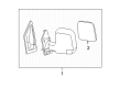 2020 Chevy Express 2500 Side View Mirrors Diagram - 19207172