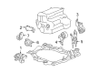 Chevy Malibu Engine Mount Bracket Diagram - 25846770