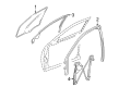 2010 Cadillac STS Door Seal Diagram - 15265339