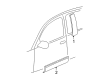 2003 Buick Park Avenue Door Moldings Diagram - 12374518