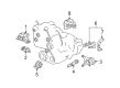 Chevy Equinox Engine Mount Bracket Diagram - 22692548