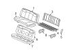 2007 Chevy Express 2500 Seat Cushion Pad Diagram - 88981598