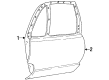 1998 Oldsmobile Regency Weather Strip Diagram - 25544766