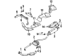 Saturn Astra Exhaust Hanger Diagram - 90466668