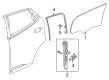 Chevy Bolt EV Weather Strip Diagram - 42572088