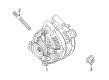 Buick Enclave Alternator Diagram - 23279588