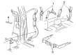 1995 GMC Sonoma Seat Belt Diagram - 12380607