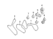 Cadillac Drive Belt Diagram - 12578062