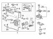 2006 Chevy Malibu Center Console Base Diagram - 15267577