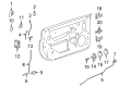 Chevy SSR Door Lock Diagram - 15115932