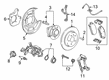 Buick Cascada Brake Backing Plate Diagram - 13408176