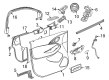 Chevy Trax Door Lock Diagram - 13540564