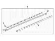 GMC Door Seal Diagram - 84184299