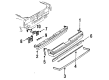 Oldsmobile Cutlass Calais Bumper Diagram - 22530450
